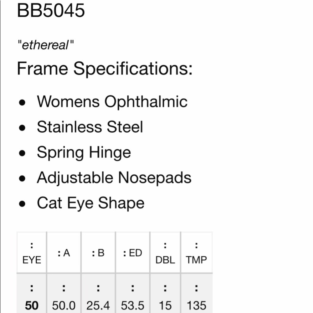 Bebe BB5045 Metal RX Eyeglasses - Picture 6 of 8